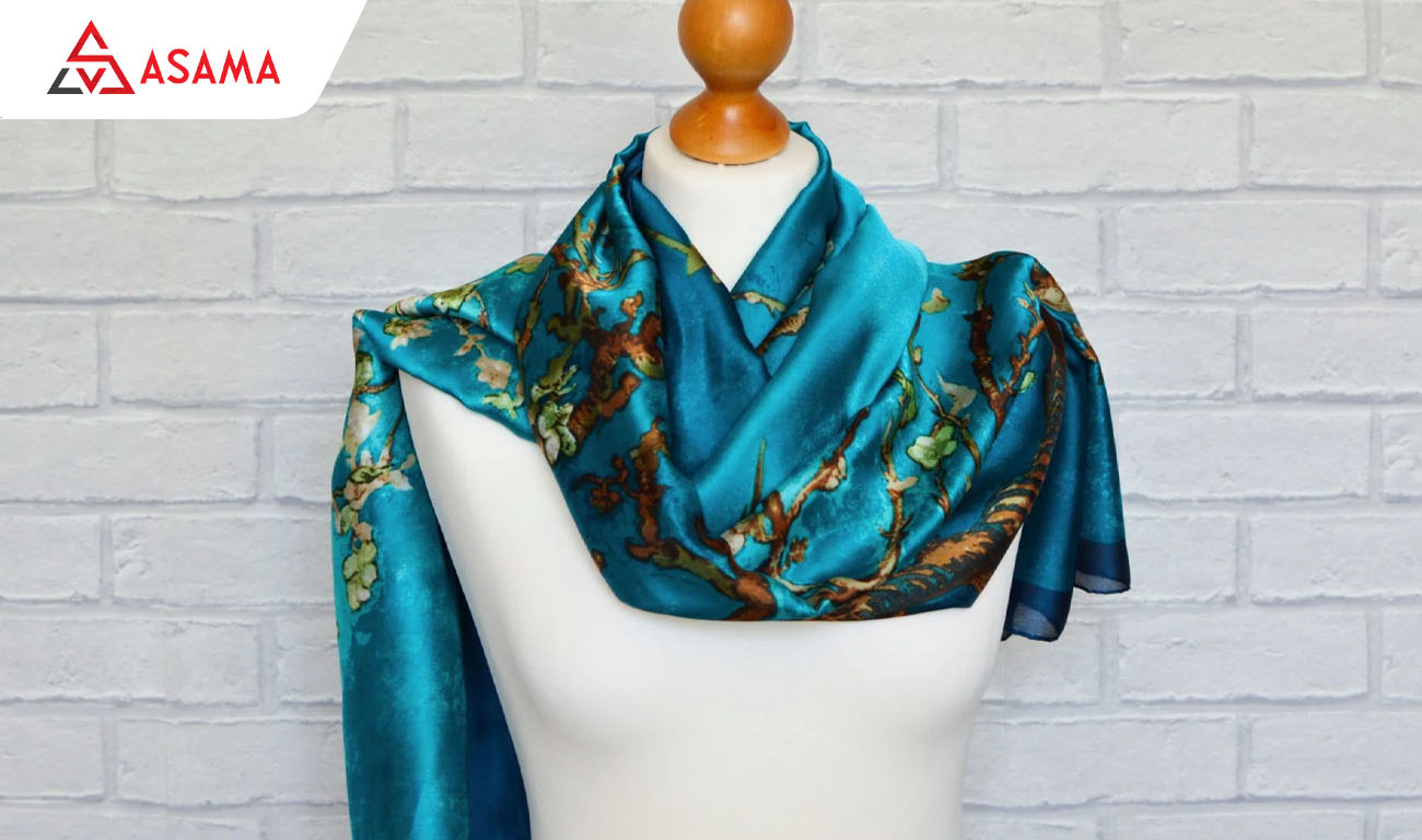 Khăn choàng lụa tơ tằm quà tặng cô giáo 