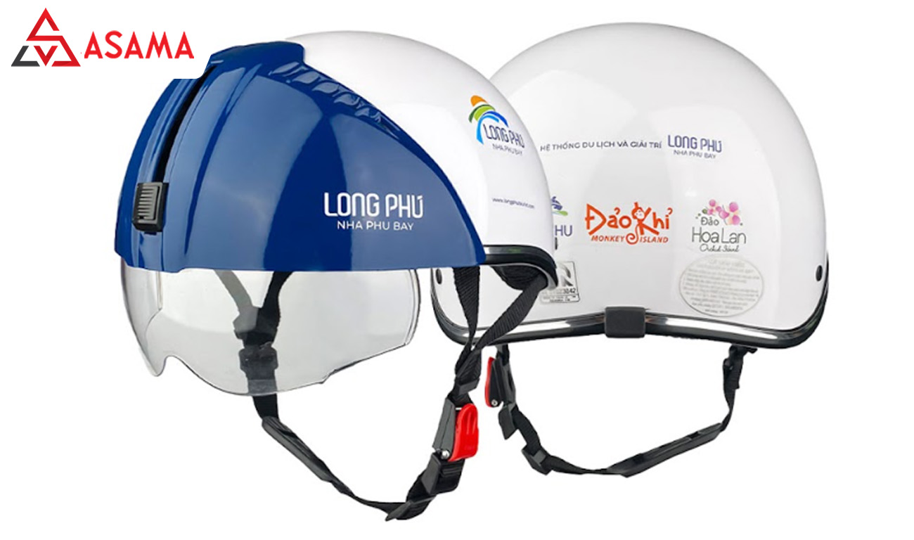 Nón bảo hiểm in logo doanh nghiệp