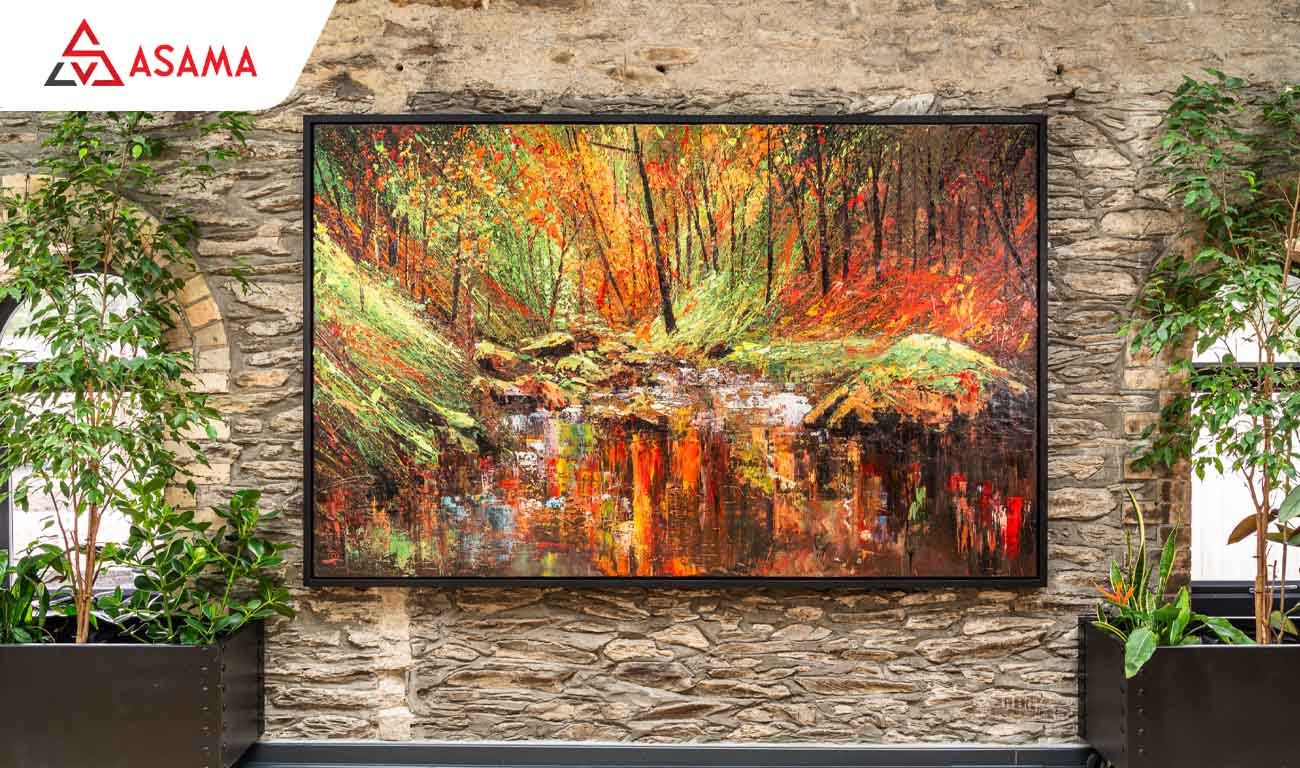 Tranh thiên nhiên quà tặng thêm ấn tượng