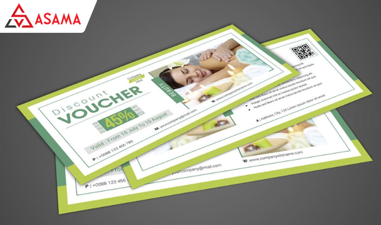 Thẻ quà tặng spa làm đẹp