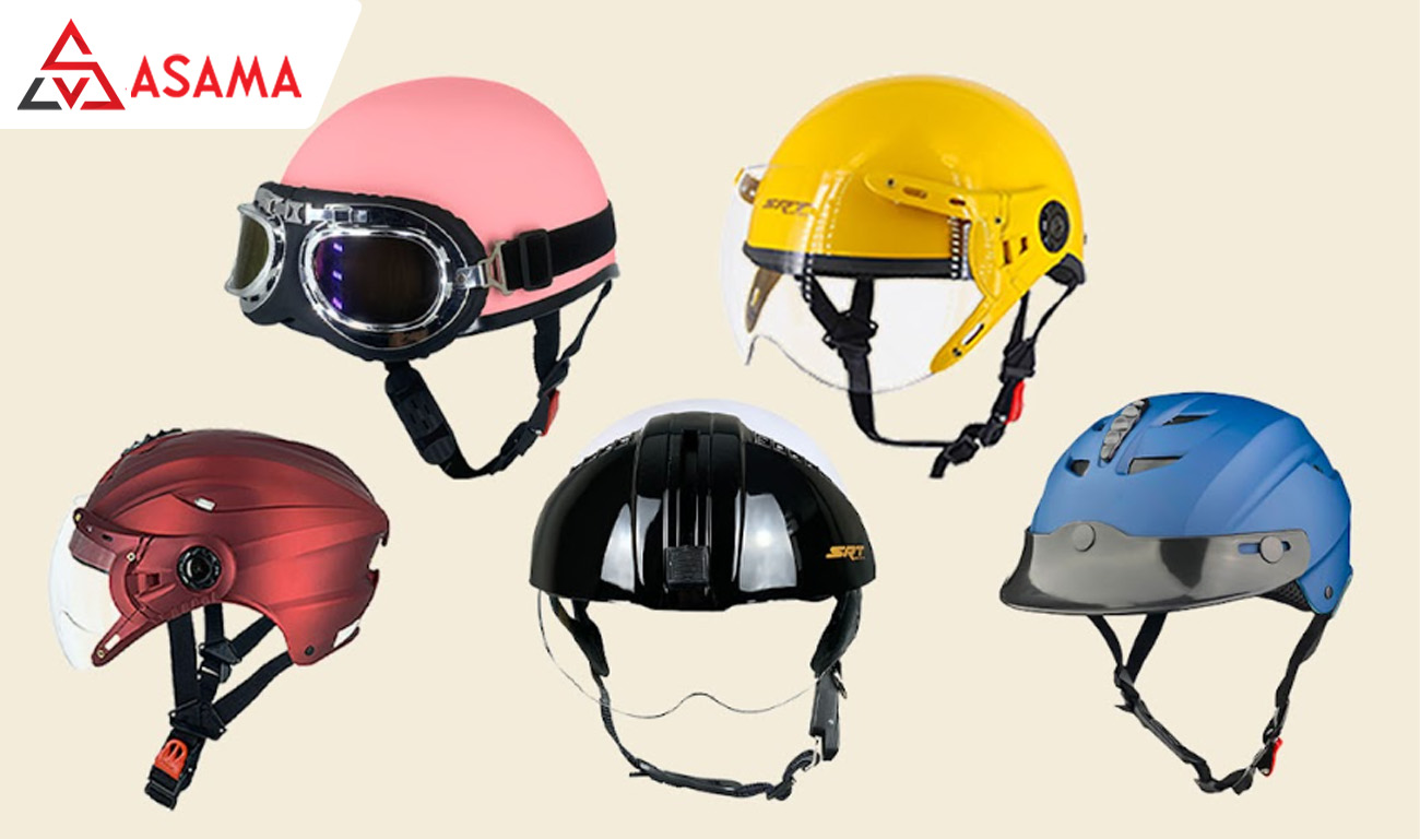 Nón bảo hiểm năng động cho bạn gái