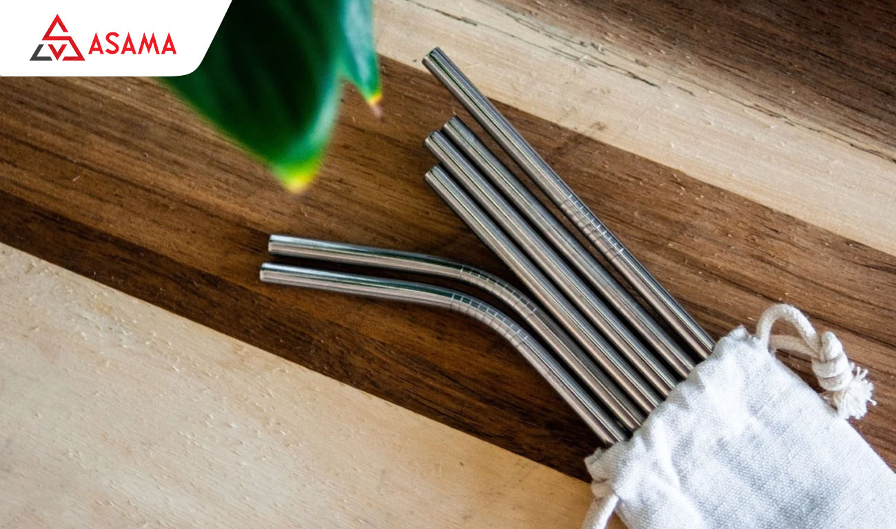 Ống hút inox tái sử dụng thân thiện