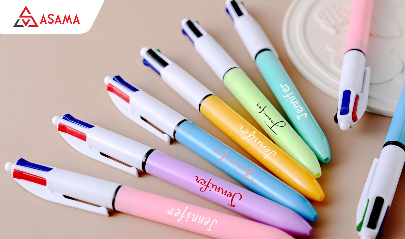 Bút dạ quang khắc tên