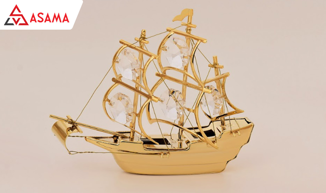 Thuyền buồm quà tặng khai trương nhà thuốc phong thuỷ