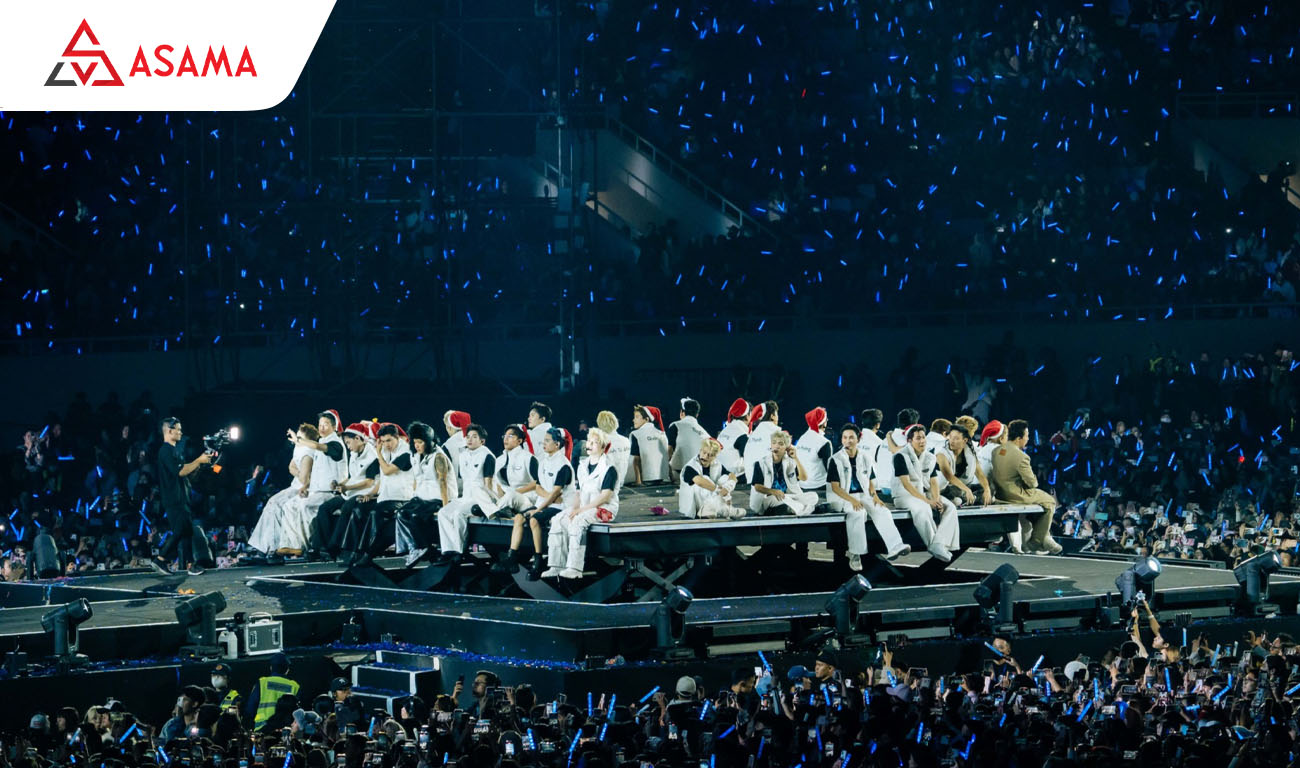 Chú ý chọn chỗ ngồi thích hợp xem concert