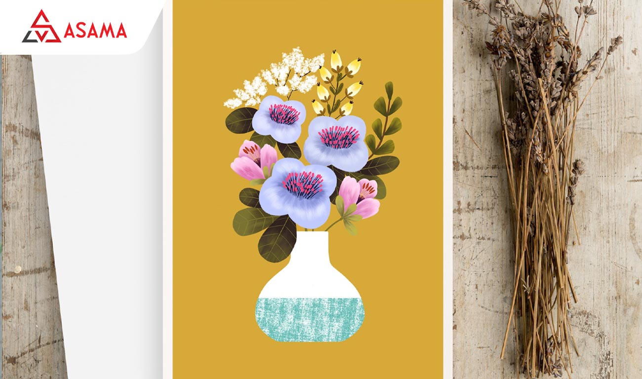 Thiệp mừng 20/10 vẽ tay làm tại nhà