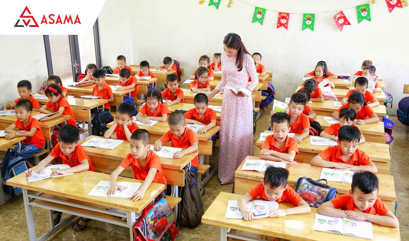 Lớp học thời đại mới, khang trang, đủ tiện nghi