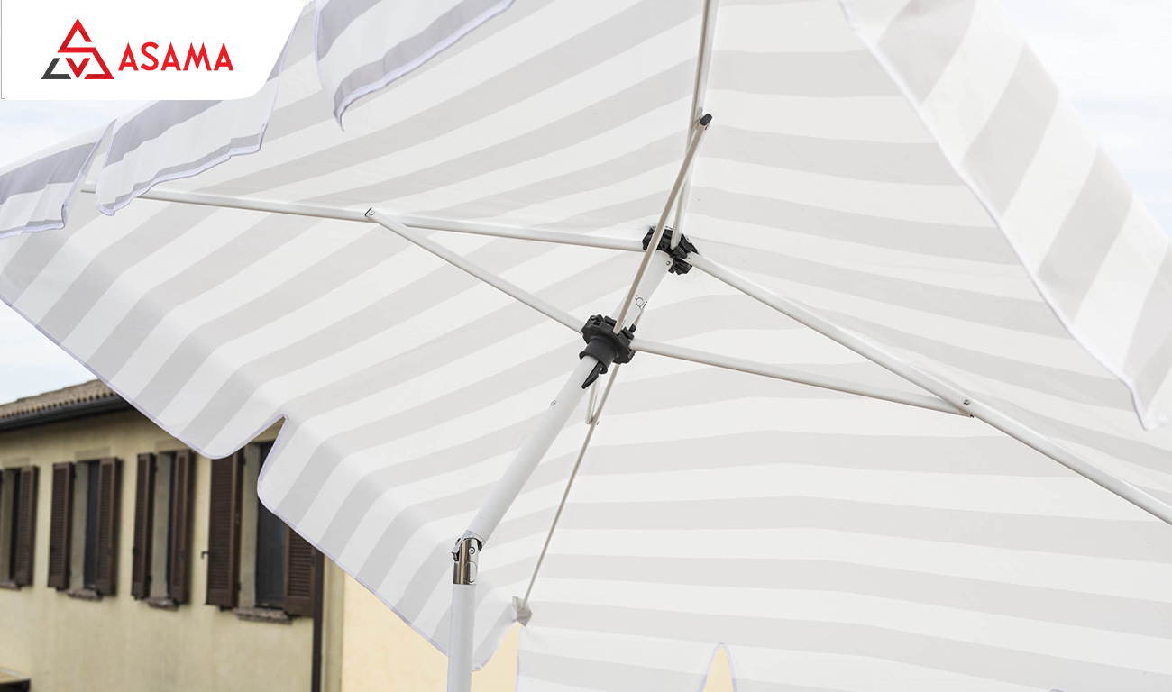 Khung kèo và nan ô dù cầm tay in logo