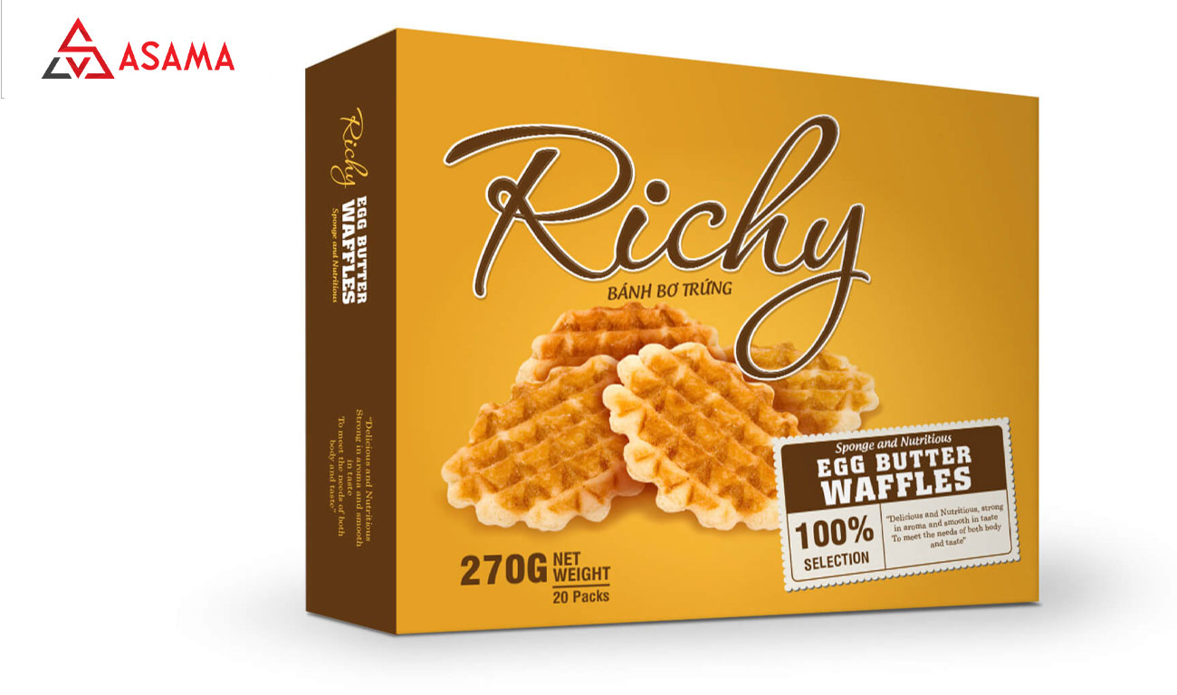 Bánh kẹo ngon ngày Tết: Bánh bơ trứng Richy