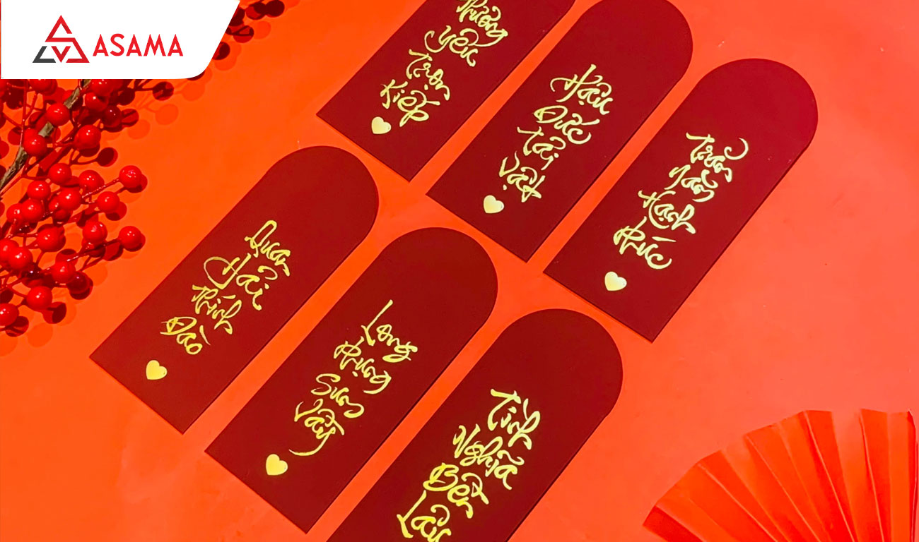 Bao lì xì vạn sự như ý đẹp và sang trọng