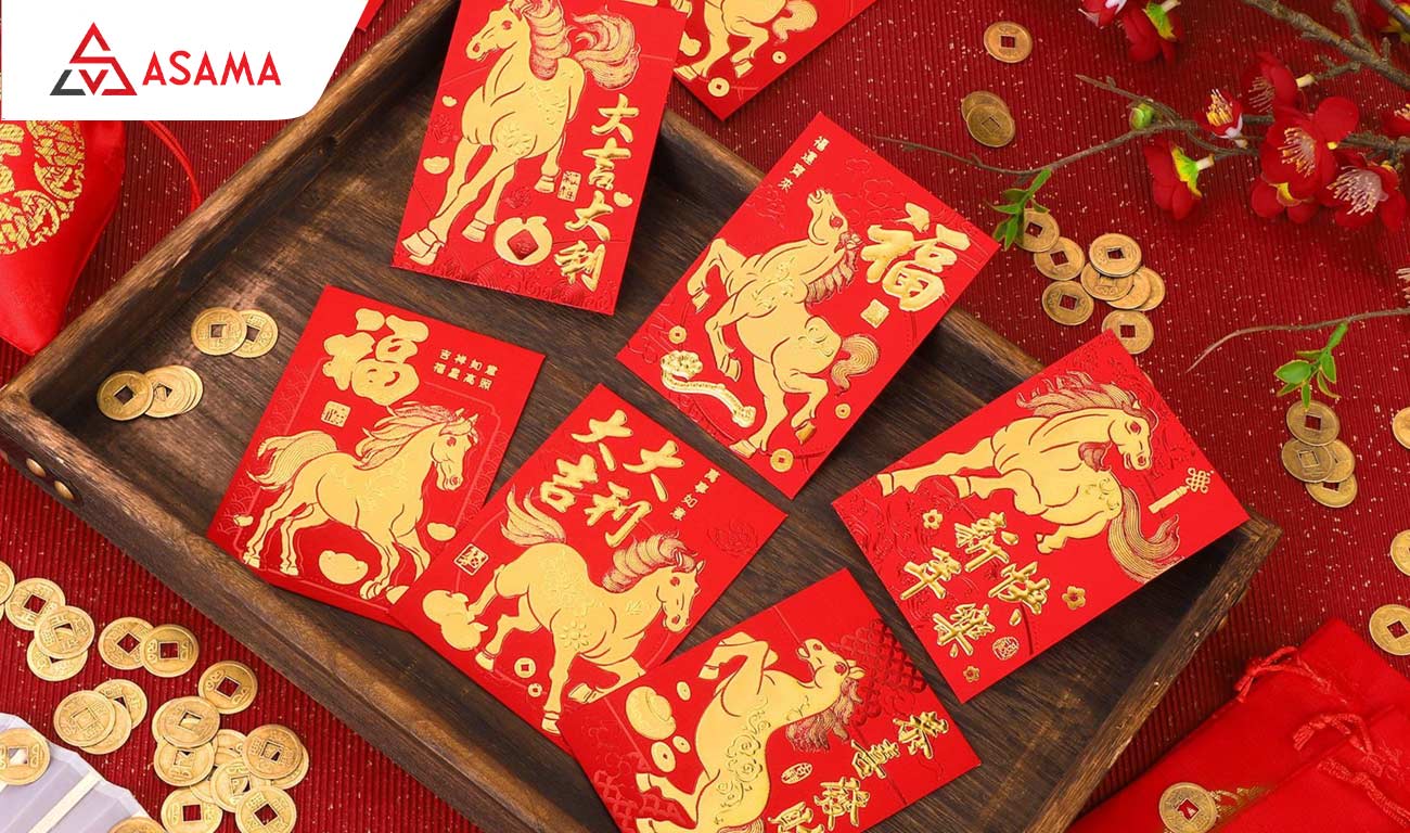 Bao lì xì Bính Ngọ 2026