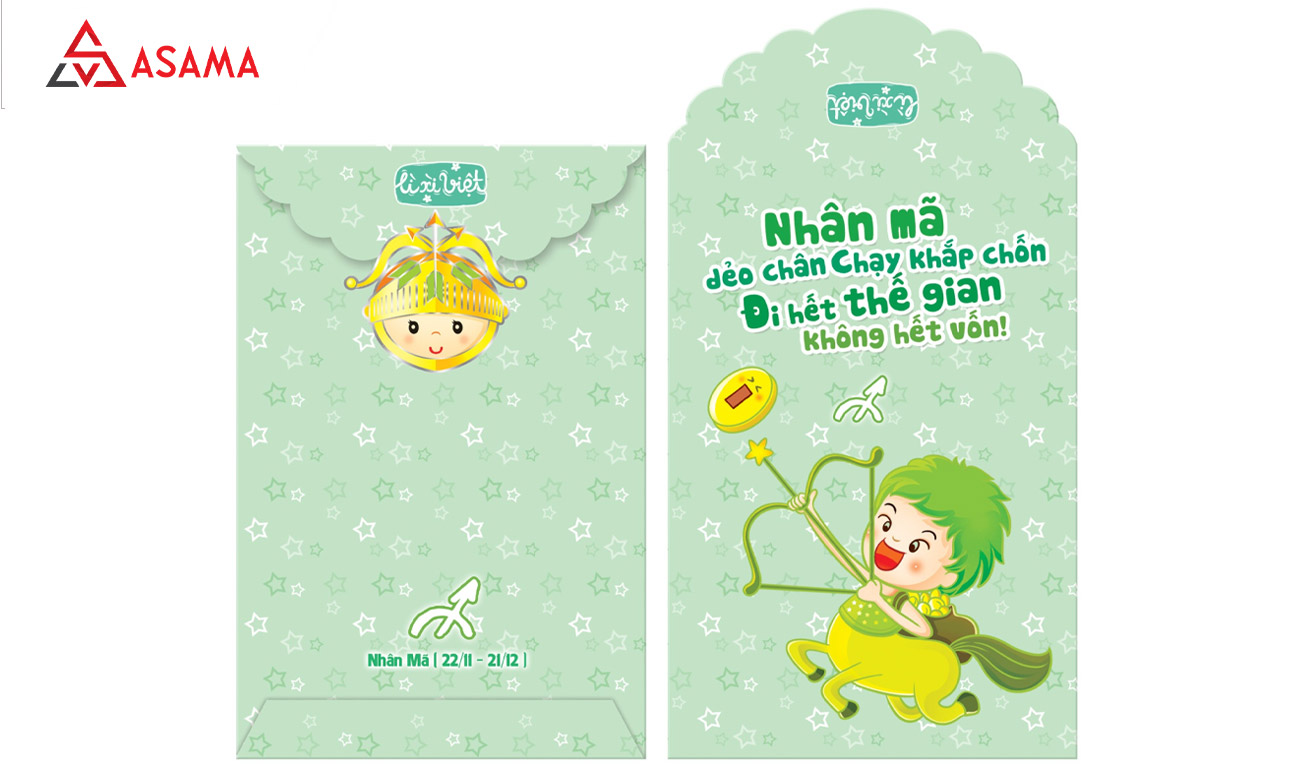 Bao lì xì cung hoàng đạo