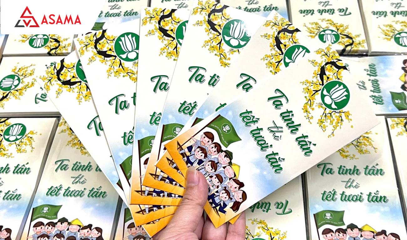 Mẫu bao lì xì màu pastel đẹp và sang trọng