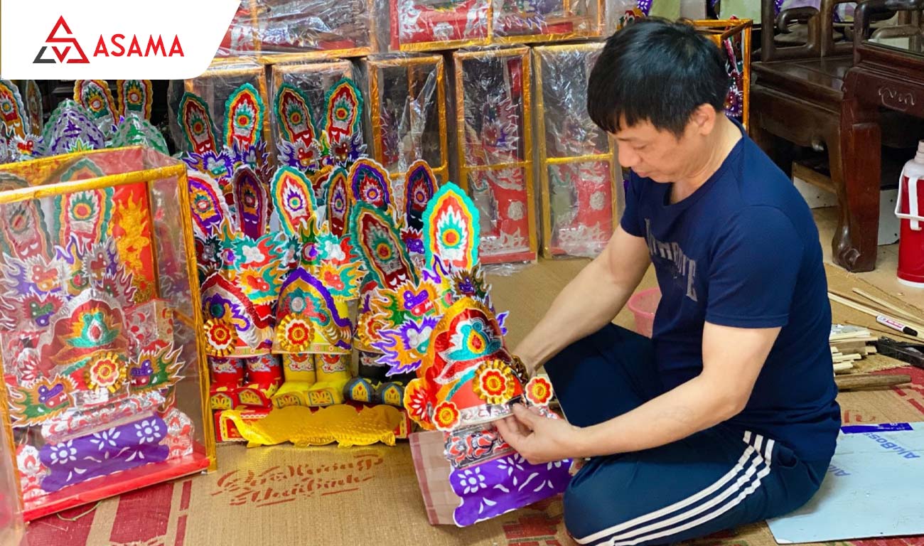 Vàng mã cúng ông Công ông Táo