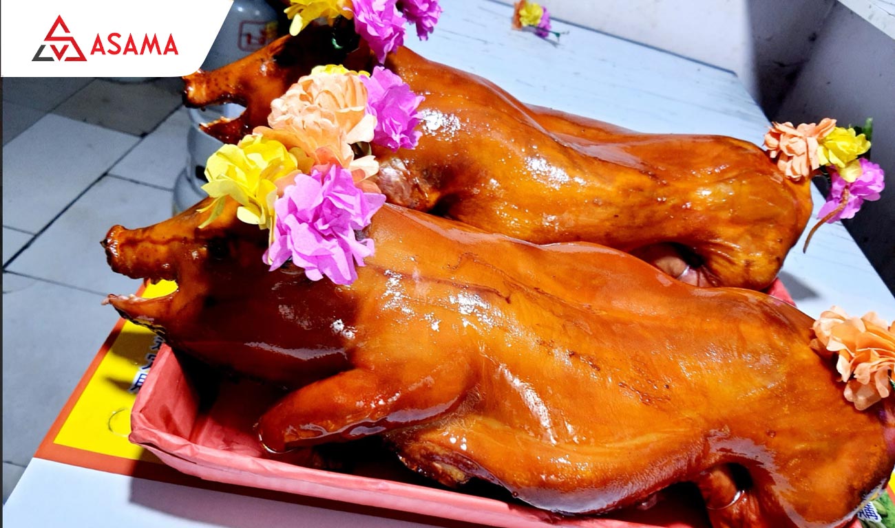 Mâm cỗ cúng ông Công ông Táo đơn giản