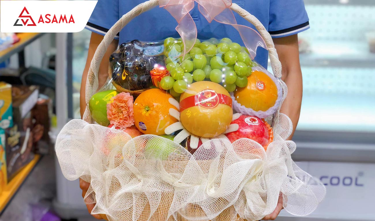 Giỏ quà Tết tặng khách hàng, đối tác