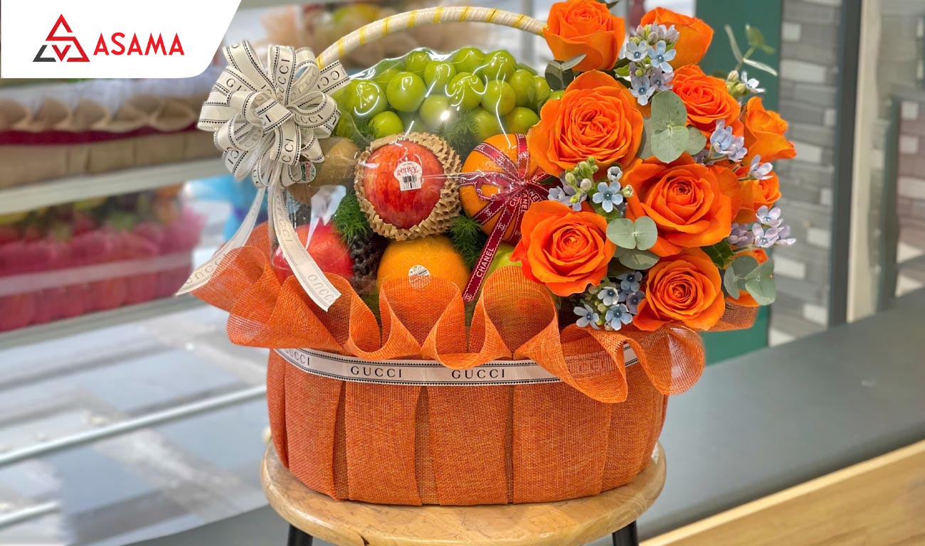 Giỏ quà Tết tặng sếp nữ