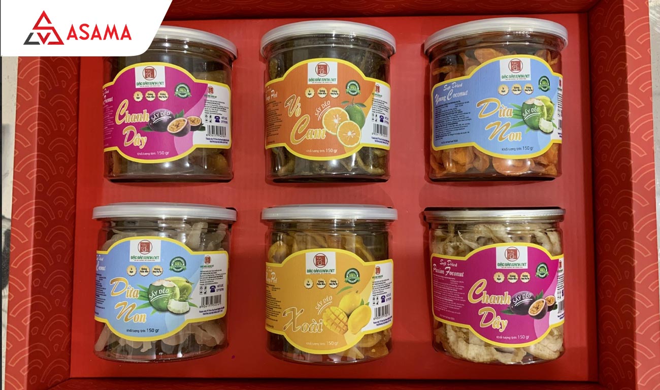 Giỏ quà Tết thực phẩm đóng hộp