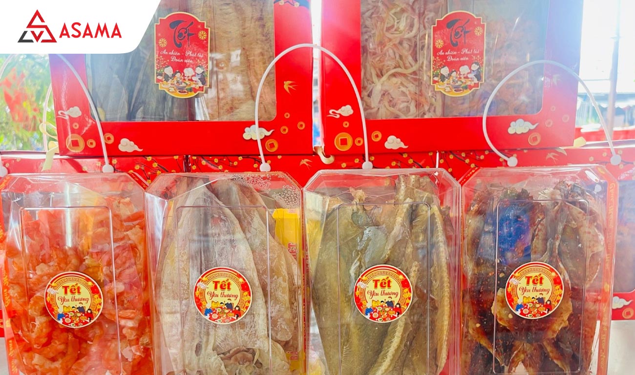 Các loại khô hải sản ngày Tết