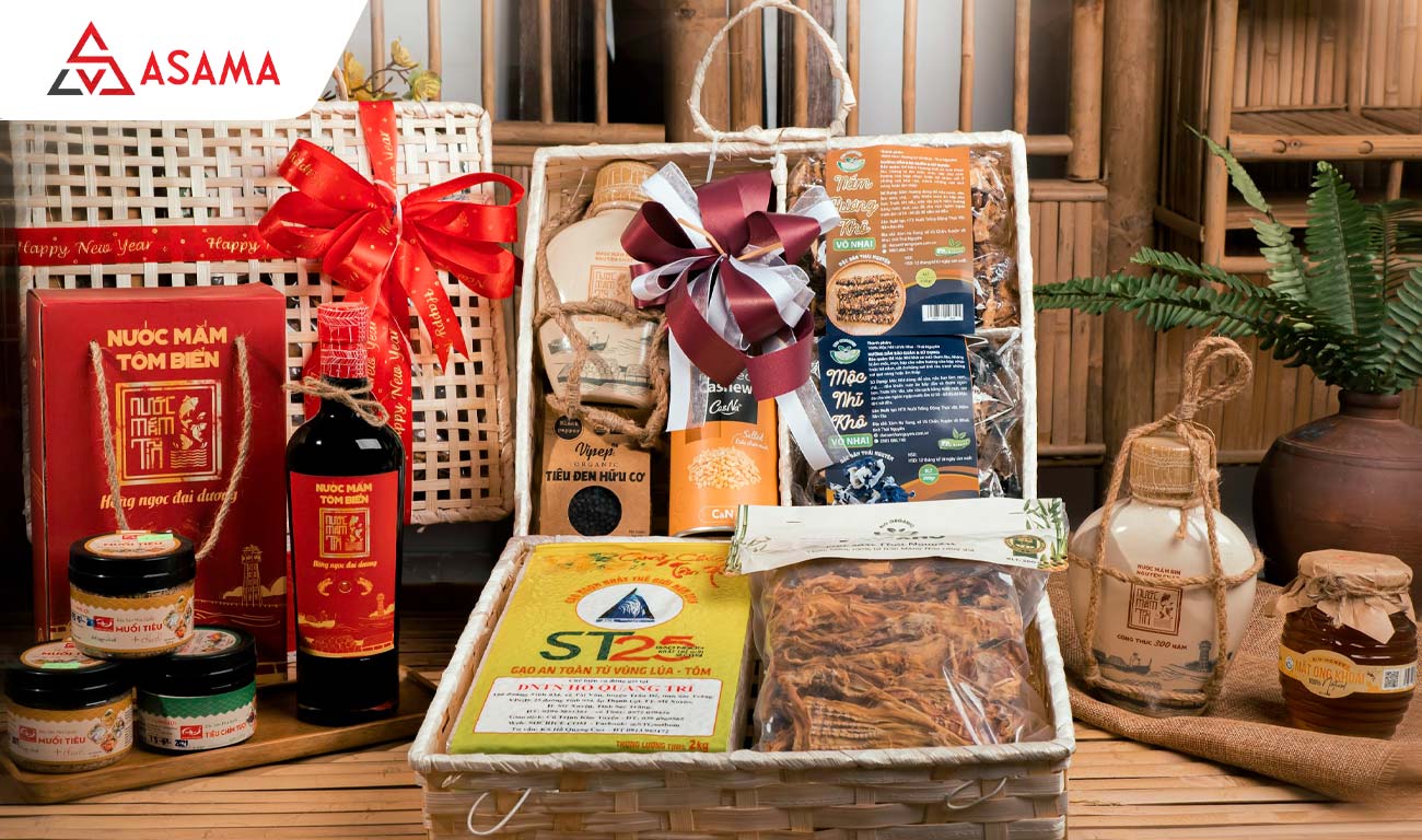 Giỏ quà Tết đặc sản vùng miền