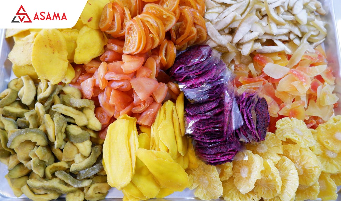 Các loại trái cây sấy dẻo ngày Tết