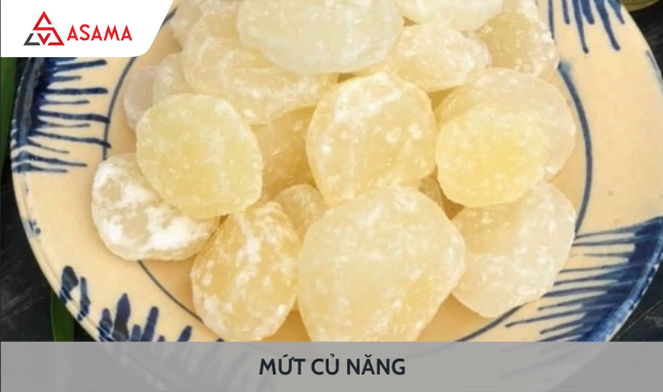 Mứt củ năng giòn sần sật, ngon khó cưỡng