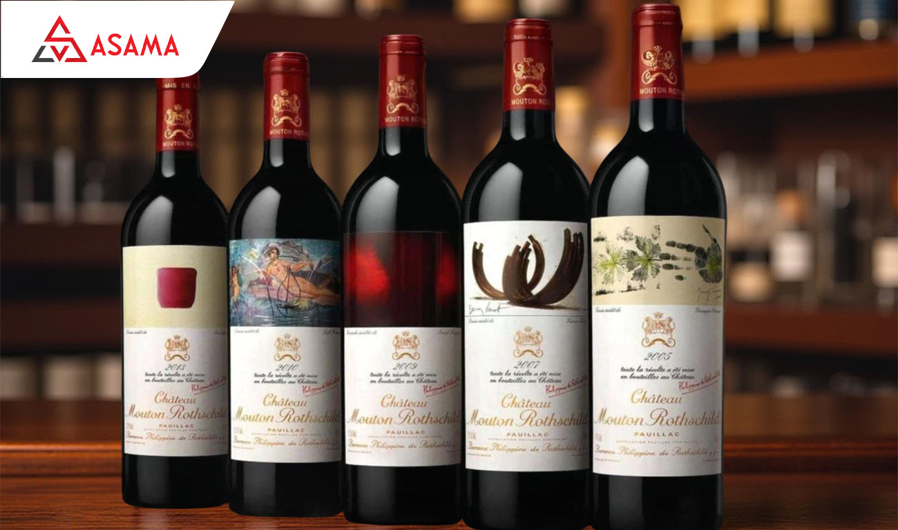 Rượu vang nhập khẩu làm quà Tết