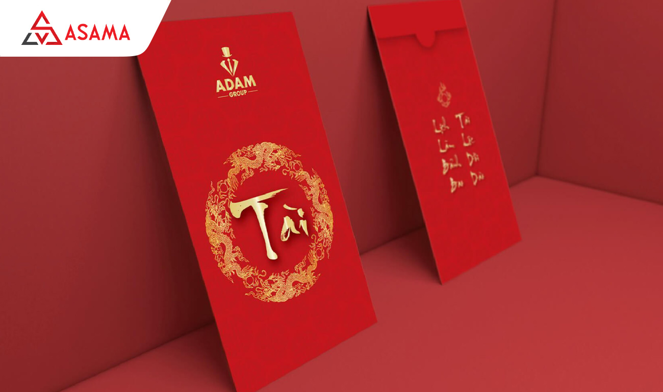 Bao lì xì đẹp làm quà Tết