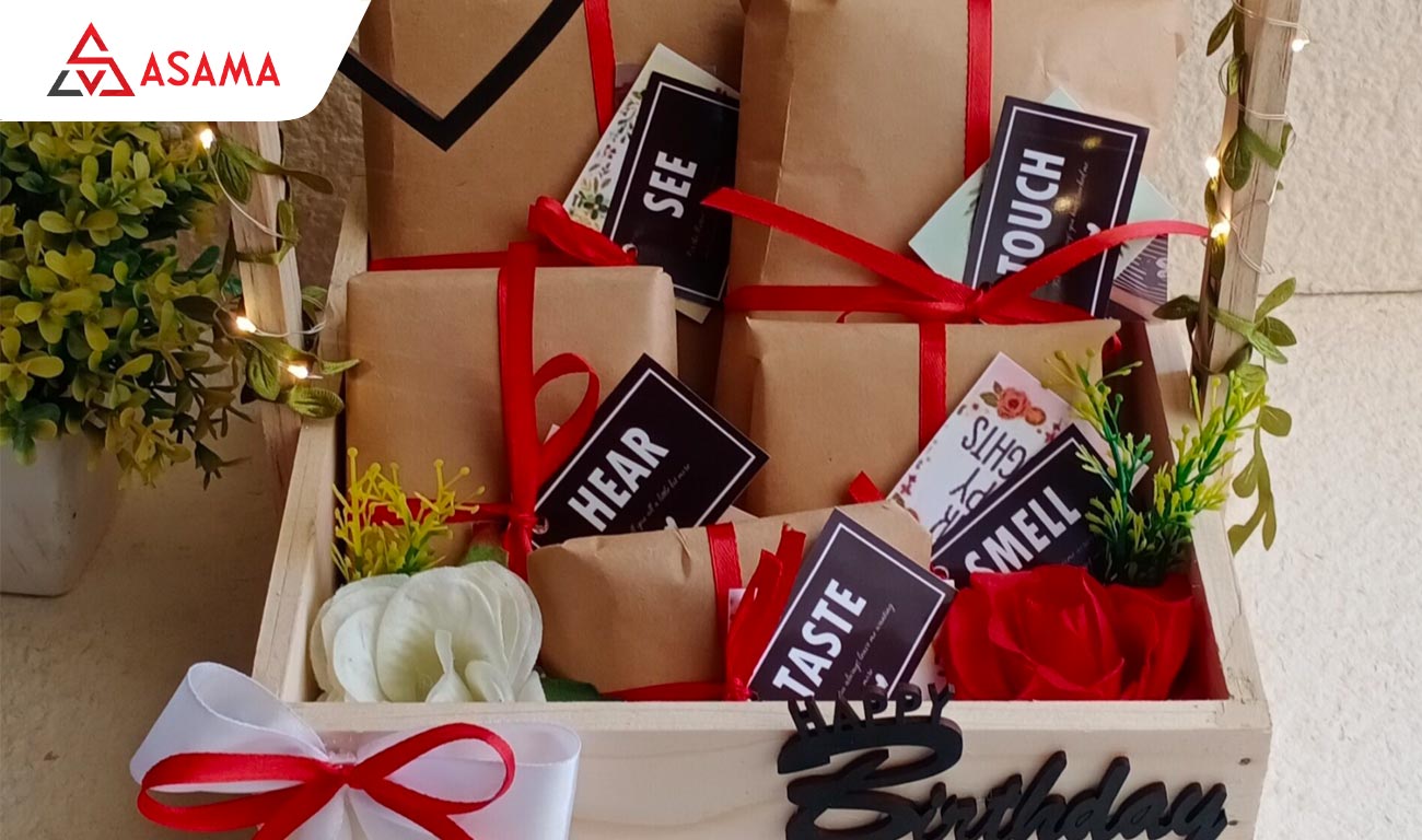 Quà Valentine trải nghiệm, cảm xúc: "Hộp quà 5 giác quan" (5 Senses Gift Box)